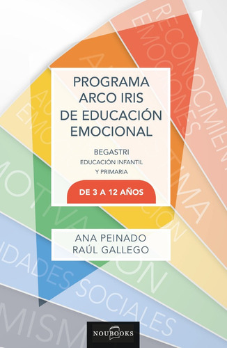 Programa Arco Iris De Educación Emocional. De 3 A 12 Años. 2ª Edición, De Ana Peinado Y Raul Gallego. Editorial Noubooks, Tapa Blanda En Español, 2017