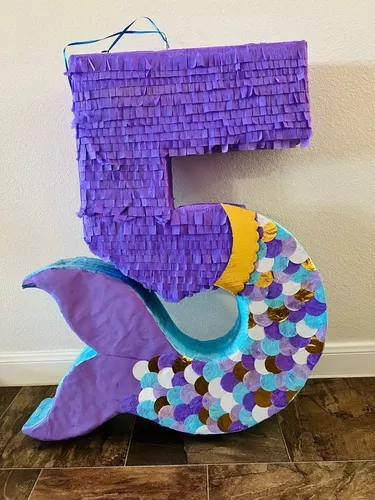 PIÑATA de SIRENA paso a paso