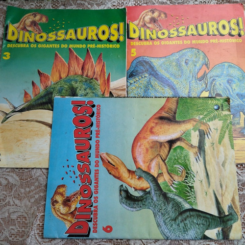 Dinossauros Nºs 3, 5 E 6 Compre Três Revistas Um Preço 