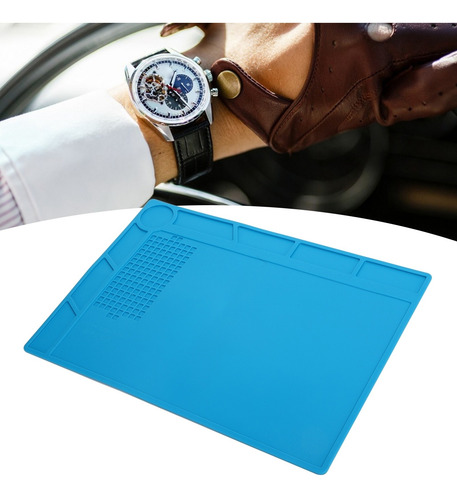 Alfombrilla Antideslizante Para Reparación De Relojes, Goma