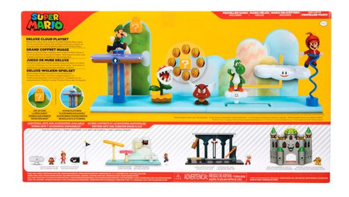 Super Mario Playset Nubes Delux Nintendo