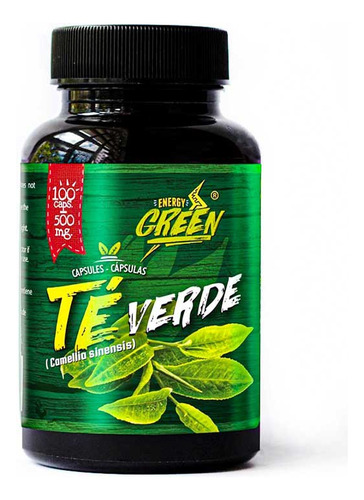 Té Verde En Cápsulas - Energy Green X 100 Cápsulas