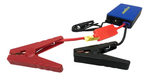 Arrancador De Bateria Cargador 12v Goodyear 8000mah Linterna