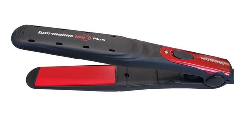Imagem 2 de 8 de Chapinha de cabelo Mondial Tourmaline Ion Plus P-11 preta e vermelha 110V/220V