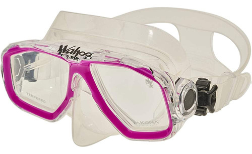 Akona Wahoo Jr Máscara De Snorkel Con Falda De Silicona Y Vi