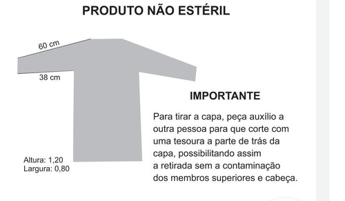 Imagem 3 de 6 de 10 Capas De Chuva Descartável Transparente Unisex