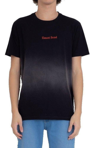 Camiseta Element Fading Out Masculina Preto