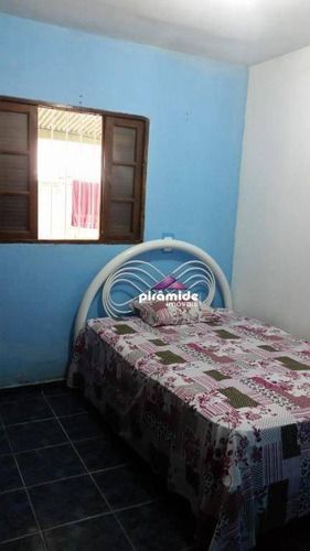 Casa Com 2 Dormitórios À Venda, 90 M² Por R$ 195.000,00 - Perequê Mirim - Caraguatatuba/sp - Ca6056