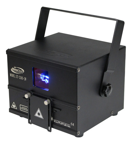 Laser Holografico Luzes Efeitos 2w Rgb 2000mw Bivolt Dmx