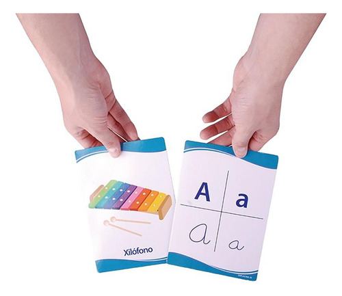 Abecedario Completo: Láminas Con Mayúsculas Y Minúsculas
