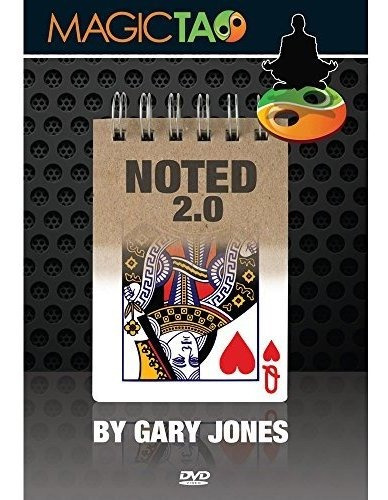 Kits De Magia Mms Noted 2.0 Red (dvd Y Gimmick) De Gary Jone