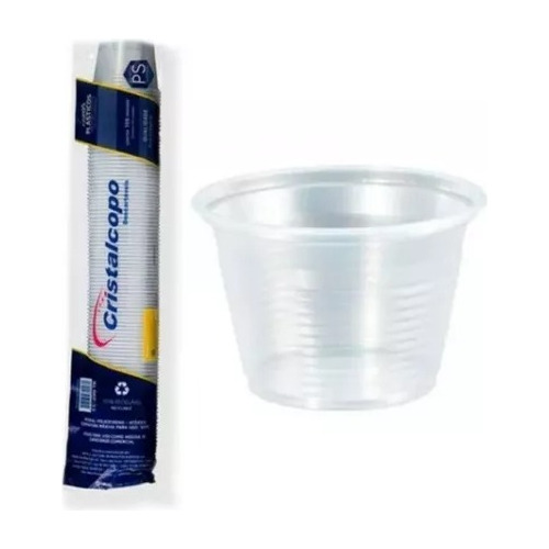 100 Pote Descartável 100ml Com Tampa P/ Gelatina/molho/patê