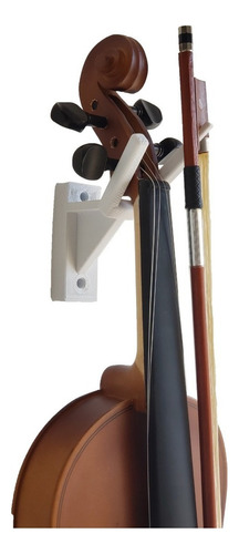 Suporte Violino Para Parede Suporte Instrumentos Parede Cor Branco