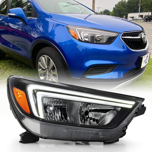 Para Modelo Halogeno Buick Encore Factory Led Drl Señal Faro