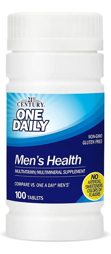 21st Century | One Daily Men's Health I 100 Comprimidos 