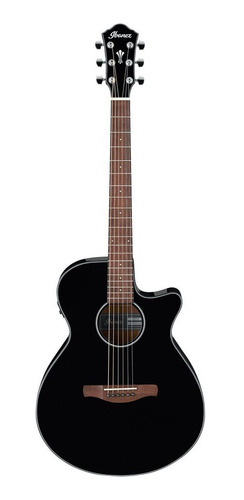 Guitarra Electro Acústica Ibanez Aeg50 012-053 Cuo Color Negro