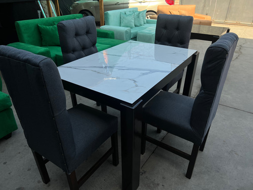 Comedor Moderno De 4 Sillas
