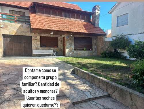 Chalet Alquiler Mar De Ajo..ideal Flia Grande