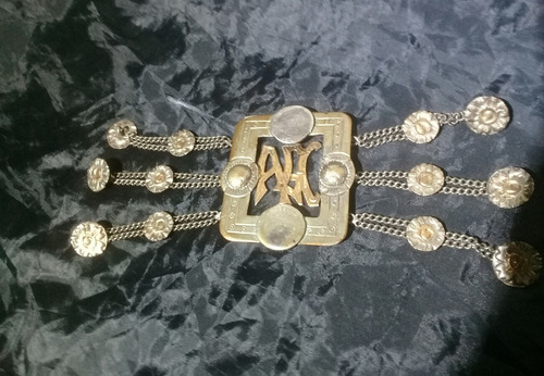 Rastras Antigua Oro Y Plata Y Alpaca (Usado)