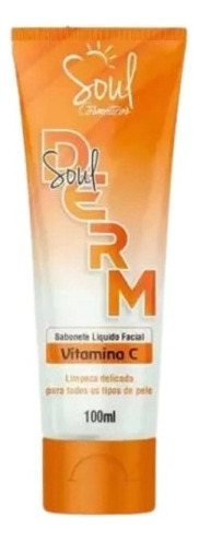 Kit Sabonete Liquido C/ Vitamina C E Agua Micelar Soul Derm