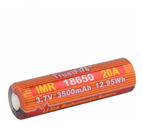 Batería Recargable Imr 18650 Trustfire 3500mah 20a 3.7v