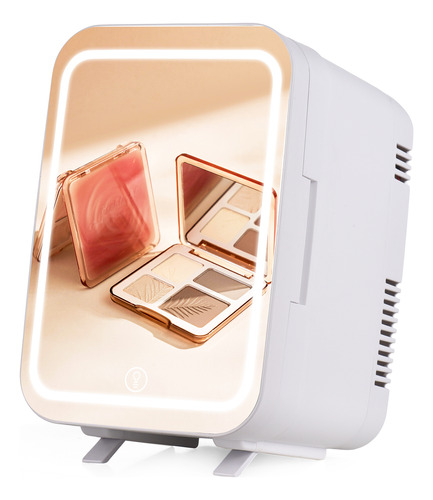 Maquillaje Aoresac Desk Cosmetic Skincare Mini Refrigerator