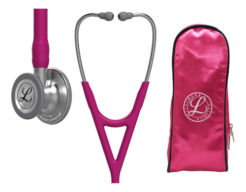 Fonendoscopio Littmann Cardiology 4 Raspberry + Estuche Lona