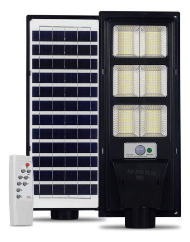 Luminaria Led Publica Solar 150w Sensor Proximidade Controle