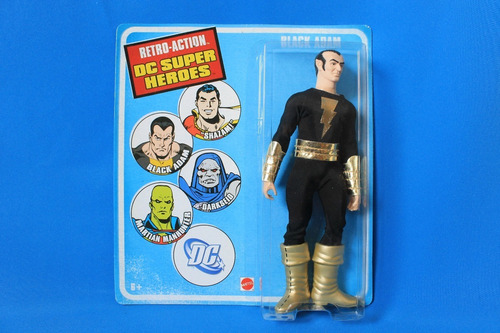 Black Adam Retro Action Dc Super Heroes Mattel