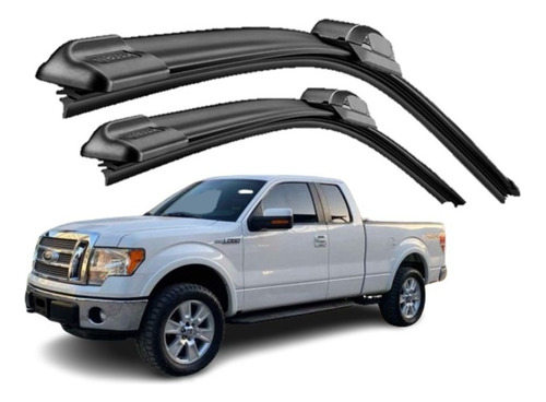 Kit De Plumas Escobillas Brx Ford F-150 / Lobo 2010