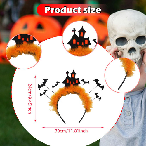 Diadema Decorativa De Halloween Para Actuaciones En