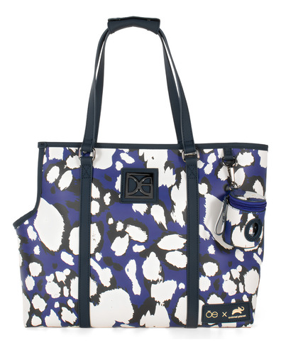 Bolsa Tote Oe X Animal Planet Con Apertura Para Mascota Diseño de la tela vegano apariencia piel