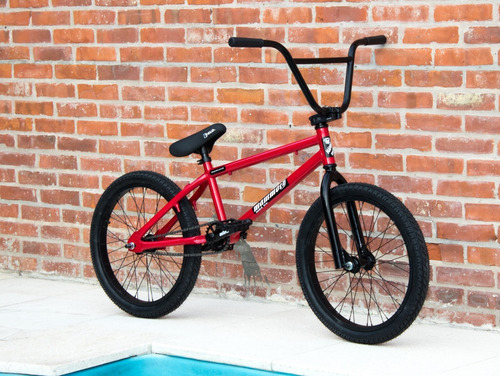 Bicicleta Bmx Mammoth Roja ¡liviana Y Resistente Freestyle!