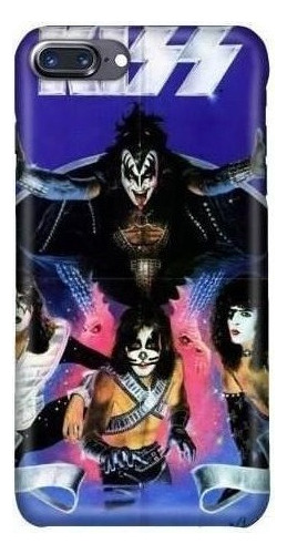 Funda Para Celular Kiss Banda Rock Para Toda Marca De Cel *