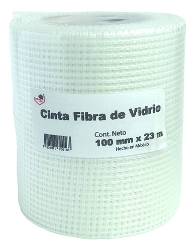 Cinta Fibra De Vidrio 100mm X 23m 
