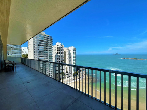 Imagem 7 de 30 de Apartamento Alto Padrão De Frente Para O Mar Nas Pitangueiras Com 6 Suítes E 4 Vagas - Guarujá. - Ap0152