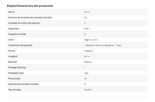 Deposito Recuperador Oem: 254311g000