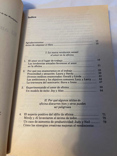 El Amor En La Oficina Lisa Mainiero Editorial Paidós (Usado)