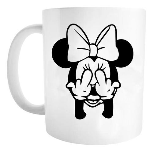 Taza Minnie Mouse #15 Blanco Minnie Mouse 15