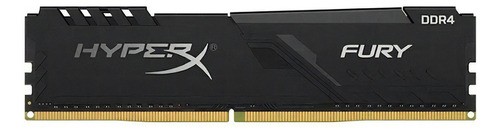 Memoria RAM HyperX Fury gamer color negro 8GB DDR4 HyperX HX432C16FB3/8