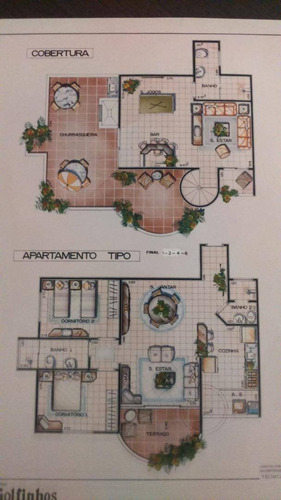 Imagem 2 de 12 de Apartamento A Venda Na Praia Das Toninhas, Ubatuba - Ap0015