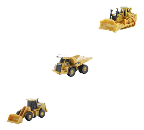 Set 3 Micro Máquinas Caterpillar ® Cat ® Micro Constructors