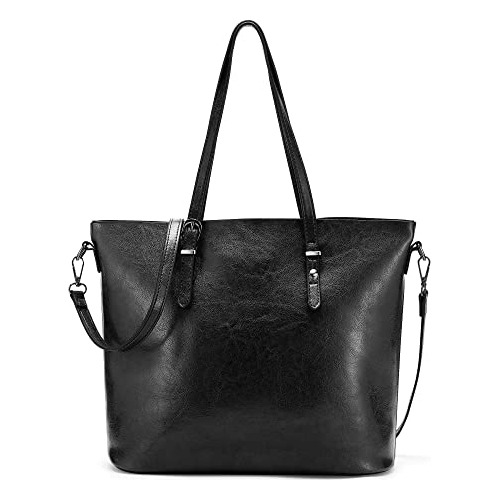 Bolso Tote De Cuero Para Mujer Trabajo Vintage Bolsos De Man