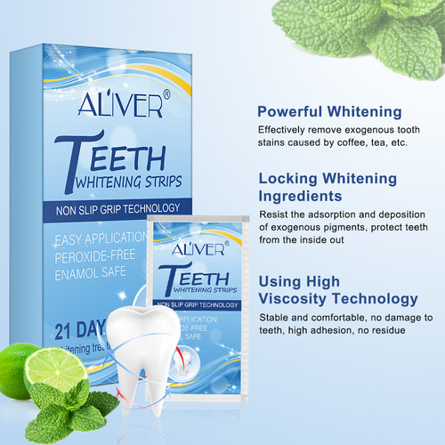 Tiras Blanqueadoras Dentales Elimina Manchas Naturalmente