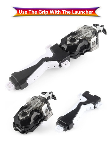 Bey Battling Tops Burst Launcher Y Grip Bundle Con B-180 Boo
