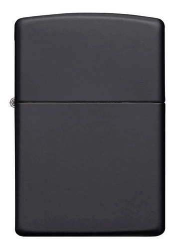 Mechero Encendedor Zippo Negro Mate Windproof Clásico Zippo