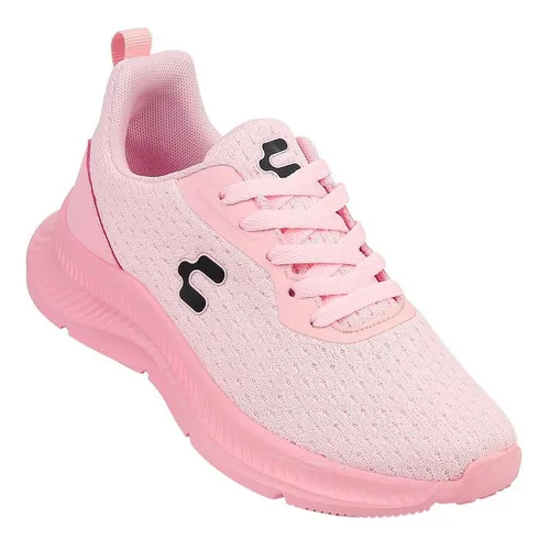 Tenis Moda Mujer Charly Rosa 02303601 Textil