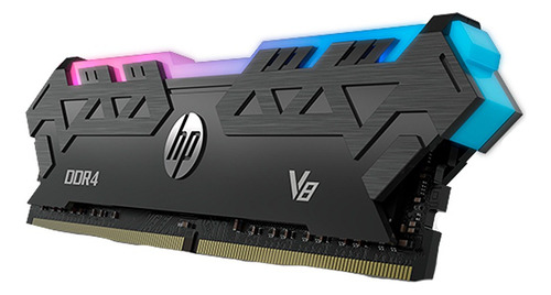 Memoria Ram Hp V8 Rgb Negro Ddr4, 3600mhz, 8gb, Cl18