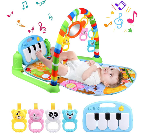 Gimnasio Piano Musical Tapete De Juegos Para Bebés Pataditas