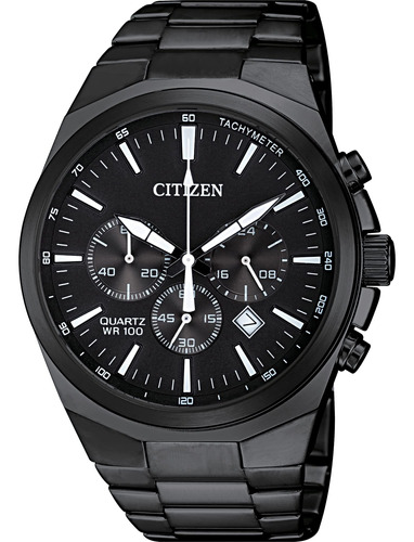 Reloj De Cuarzo Citizen Para Hombre, Acero Inoxidable, Clási